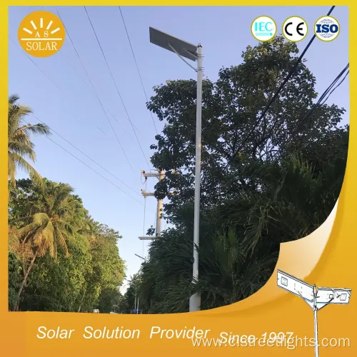 6m Pole Mounted Split Panel High Lumen Solar Street Light